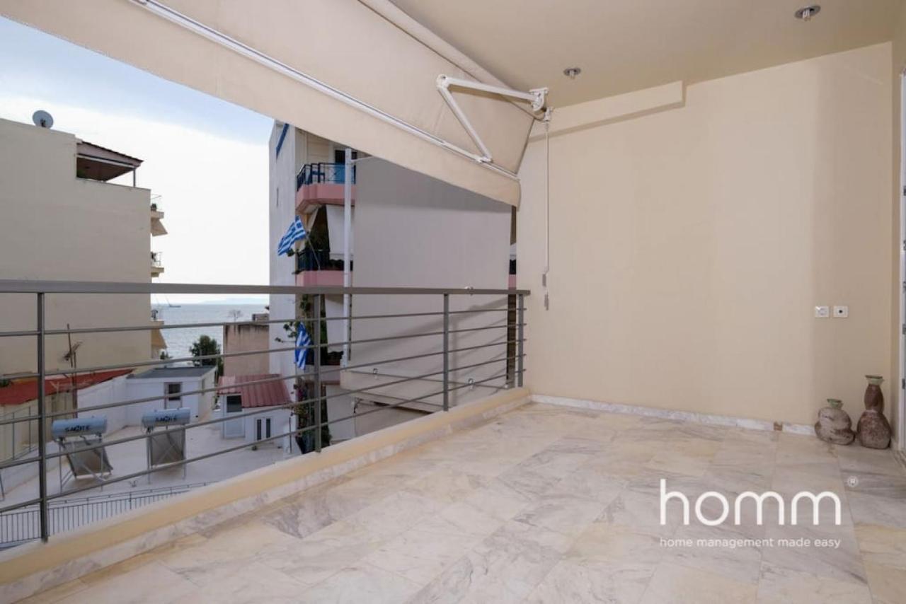 Piraeus Homm Apartment In Kazanova Str Sea View Zewnętrze zdjęcie