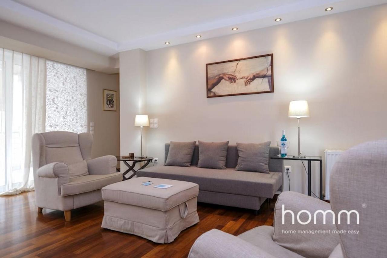 Piraeus Homm Apartment In Kazanova Str Sea View Zewnętrze zdjęcie