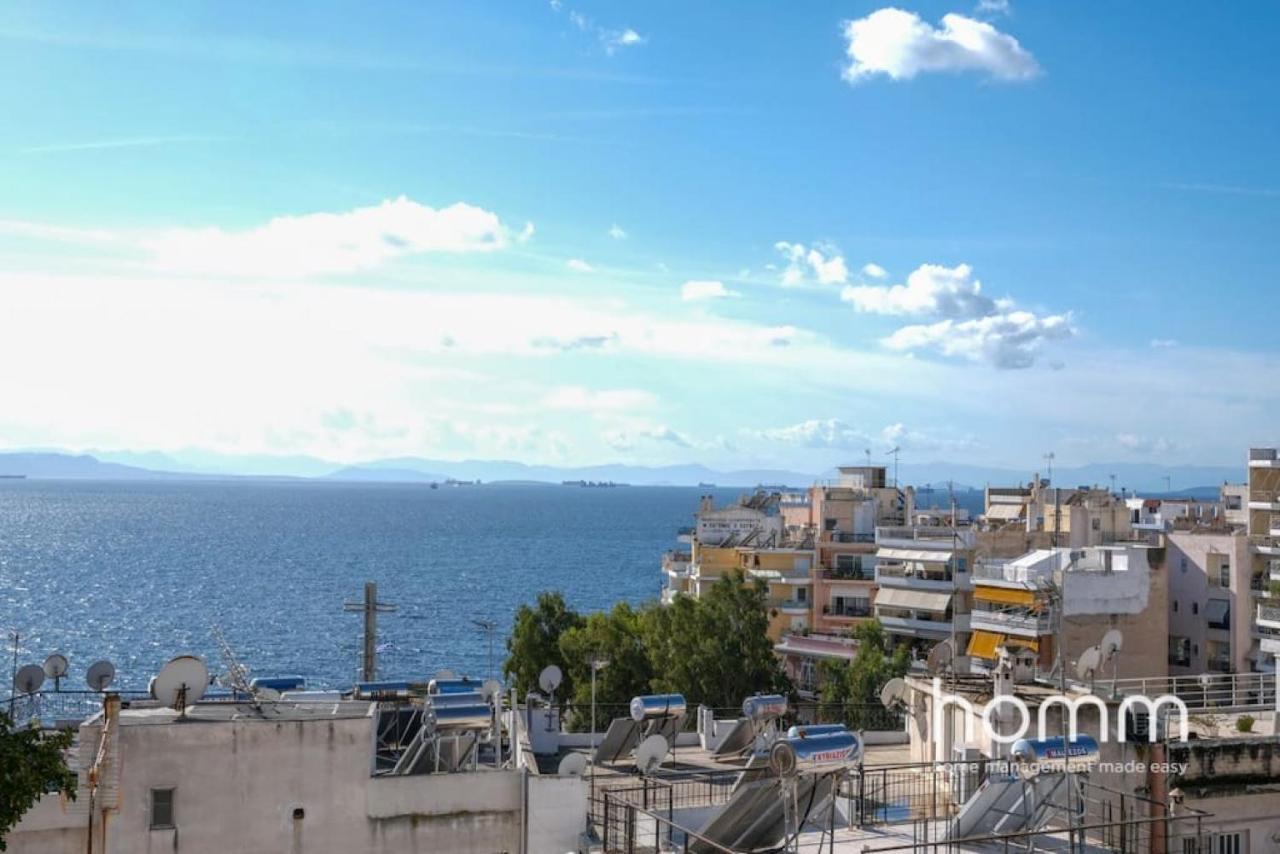 Piraeus Homm Apartment In Kazanova Str Sea View Zewnętrze zdjęcie