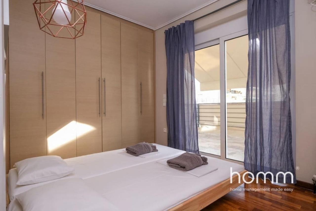 Piraeus Homm Apartment In Kazanova Str Sea View Zewnętrze zdjęcie