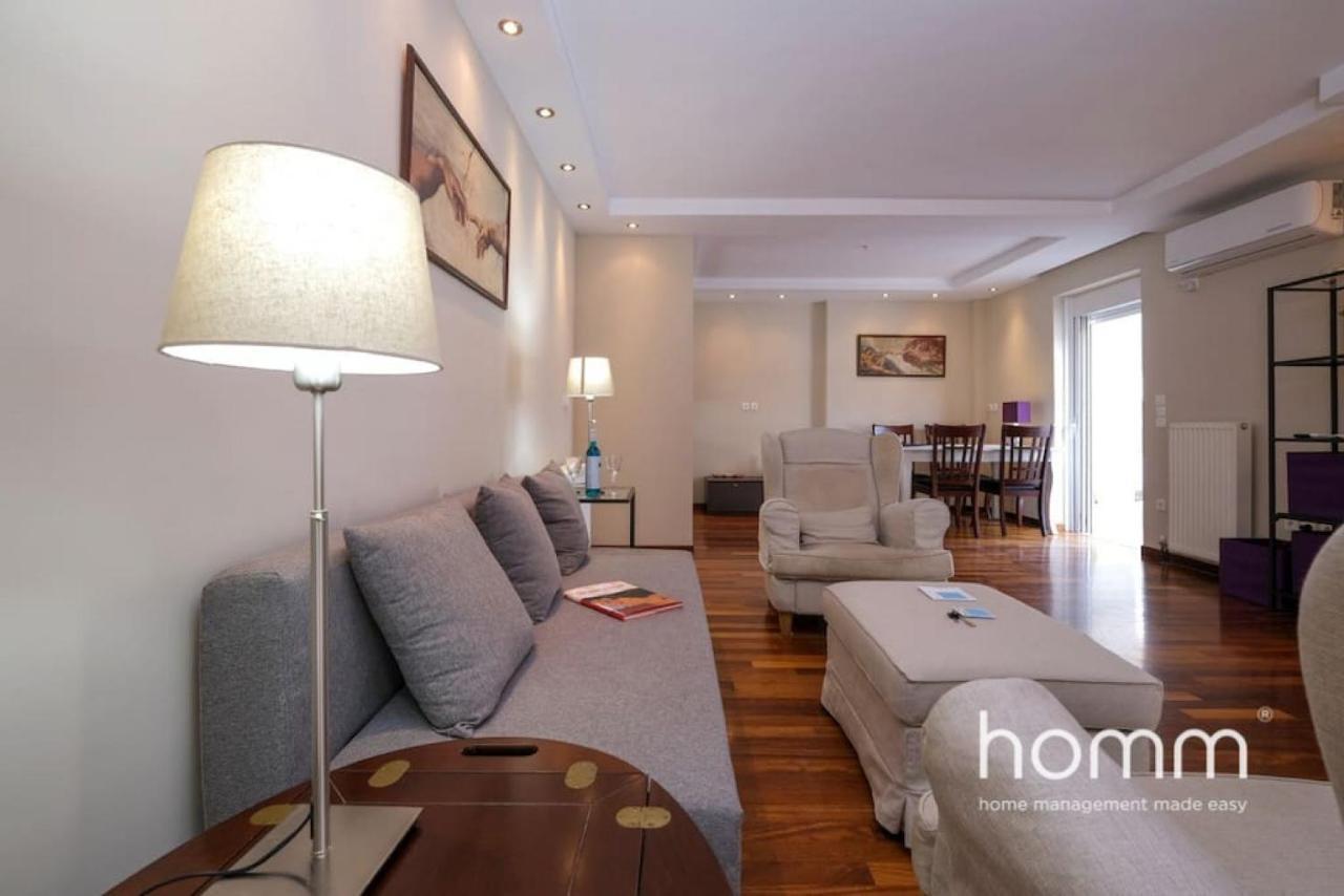 Piraeus Homm Apartment In Kazanova Str Sea View Zewnętrze zdjęcie